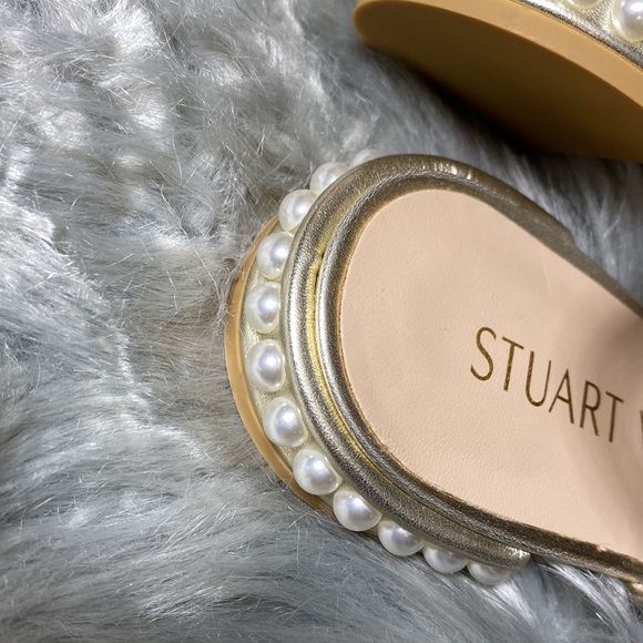 Stuart Weitzman Pearl Slingback Size 7.5 - Picture 4 of 9